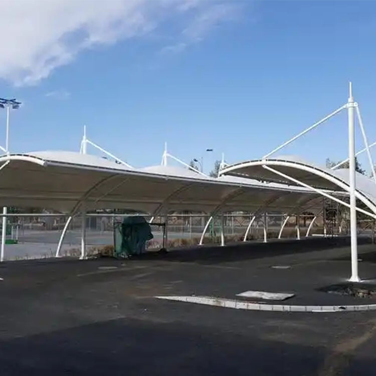 中卫膜结构电动车棚