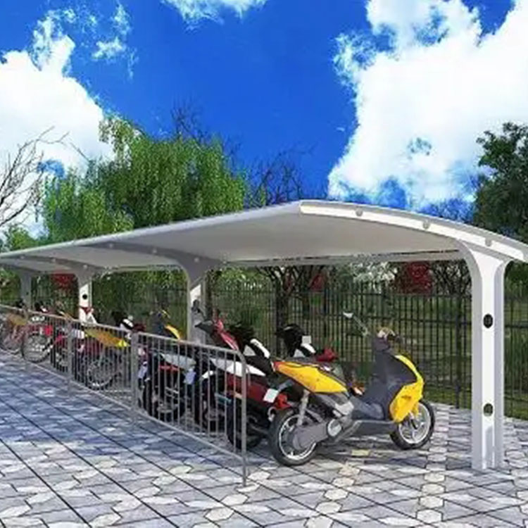 中卫膜结构电动车棚