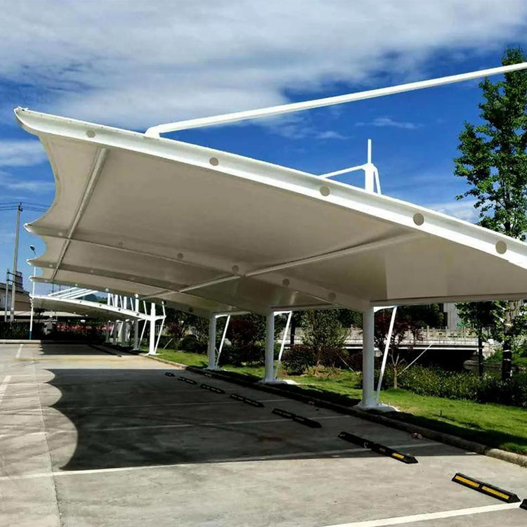 中卫膜结构汽车棚