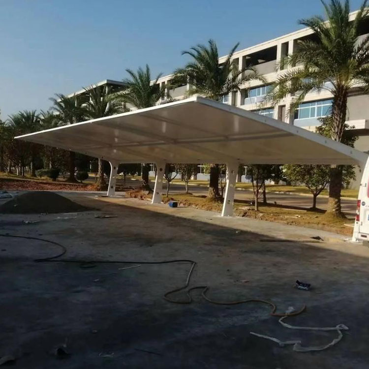 中卫膜结构汽车棚